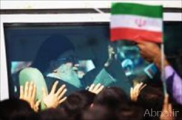 Revolutionsführer in Kermanschah eingetroffen