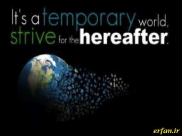  Seeking This World VS. Seeking the Hereafter (Akhirah)