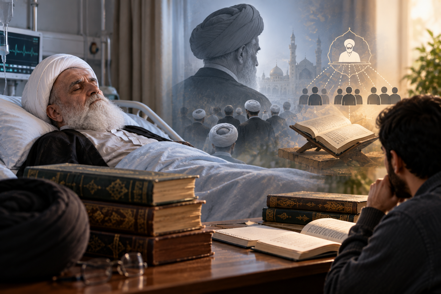 آیا مرجع تقلیدی بیهوش شود مرجیعت خود را از دست میدهد؟