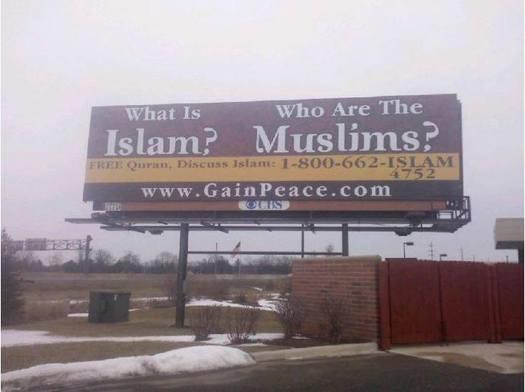  دعوت به شناخت اسلام در تبلیغات شهری ایالت میشیگان