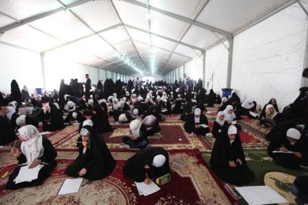 پایان مسابقه بین‌المللی حفظ خطبه حضرت زینب(س) در کربلا