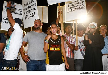 تظاهرات مسلمانان سیدنی علیه شارلی ابدو + تصاویر