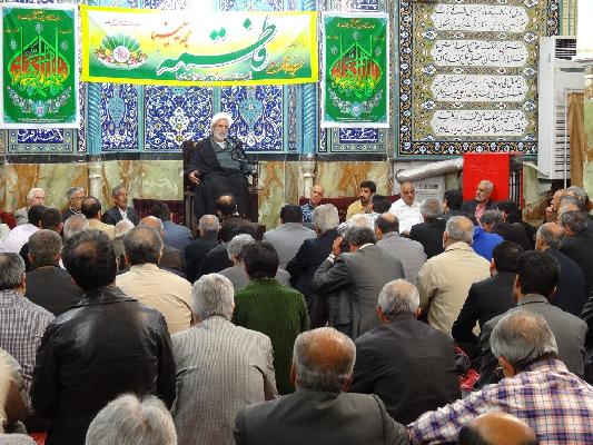 گزارش تصویری/ سخنرانی استاد انصاریان در مسجد جامع رجایی شهر