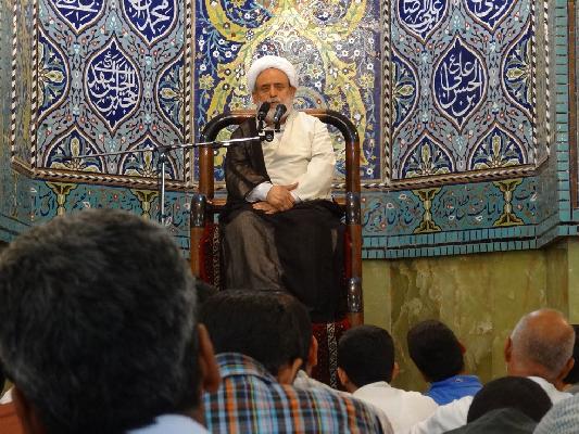 گزارش تصویری / سخنرانی استاد انصاریان در حسینیه همدانیهای مشهد