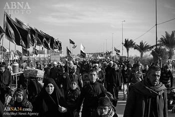 برپایی نمایشگاه عکس پیاده روی اربعین در بیروت