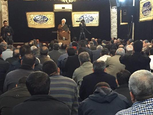 گزارش تصویری / سخنرانی استاد انصاریان به مناسبت ایام فاطمیه در حسینیه نوباوگان تهران