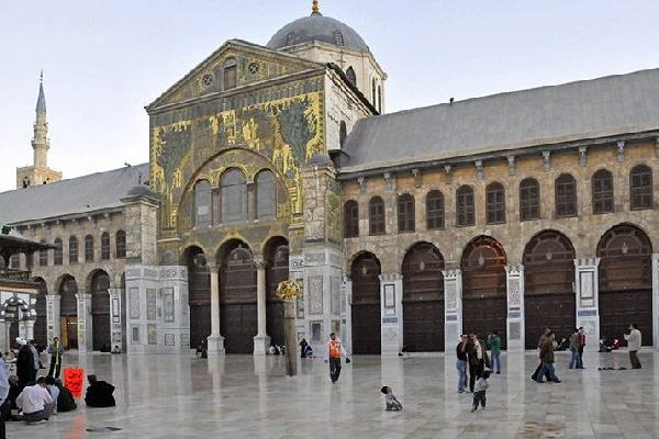 مسجد جامع دمشق؛ مکانی مورد توجه مسیحیان