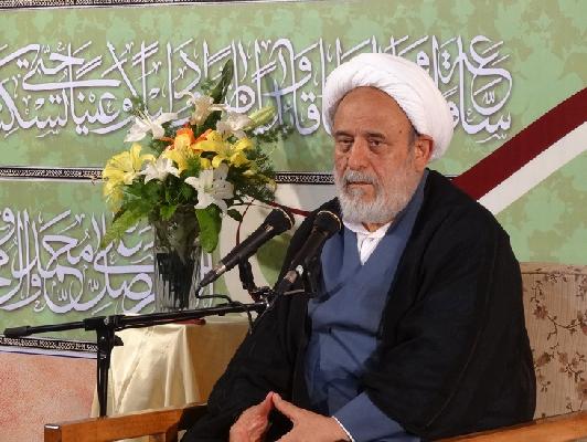 گزارش تصویری/سخنرانی استاد انصاریان در حسینیه دبیرستان رستگاران - تهران