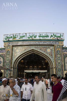 رونمایی از نمای بیرونی درب امام حسن(ع) در حرم حضرت عباس(ع) + تصاویر 