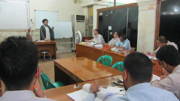 The Holy Shrine of Imam Ali Holds Courses for the Schools of the Shia Endowment 