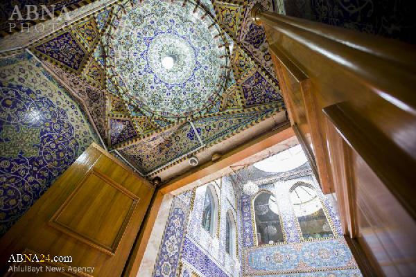 مرمت و بازسازی درب‌های ورودی حرم مطهر حضرت عباس(ع) + تصاویر