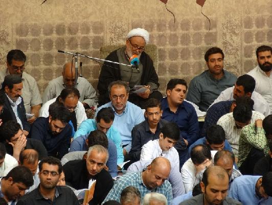 گزارش تصویری/ دعای عرفه حضرت استاد انصاریان در حسینیه هدایت تهران