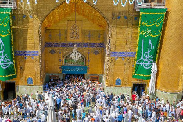 گزارش تصویری/ حرم مولا علی(ع) در روز عید غدیر خم