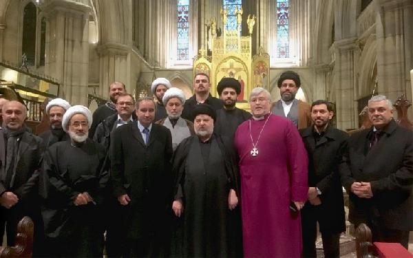 Ayatollah Ali Sistani’s representant visits Bishop Whalon in Paris