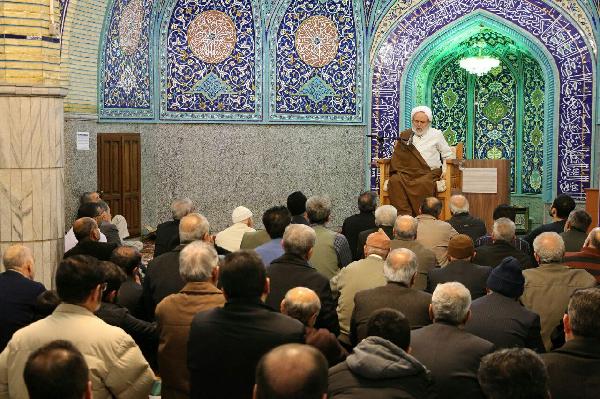 گزارش تصویری/ سخنرانی استاد انصاریان در مسجد شهید بهشتی - تهران