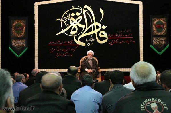 گزارش تصویری/ سخنرانی استاد انصاریان در حسینیه محبان الزهرا(س)،تهران