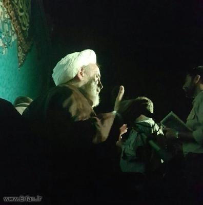 Photos/ the ceremony of the 21st and 23rd nights of Ramadan in the mosque of people from Hamadan by professor Ansarian.