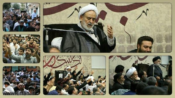 گزارش تصویری/ مراسم دعای عرفه حسینیه هدایت تهران 