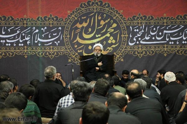 گزارش تصویری/ سخنرانی استاد انصاریان در حسینیه هدایت تهران