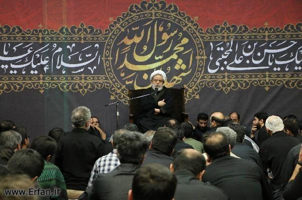 Photos/ professor Ansarian’s lecture at Husseinieh of Hedayat in Tehran.