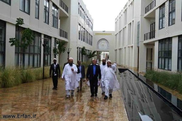  بالصور...بناء جامعة علی سیاق مسجد النبی (ص) في کینیا