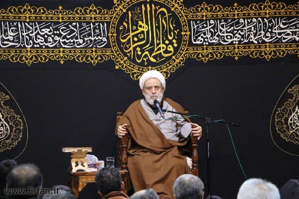 گزارش تصویری/ سخنرانی استاد انصاران در  بقعه شیخ طرشتی تهران