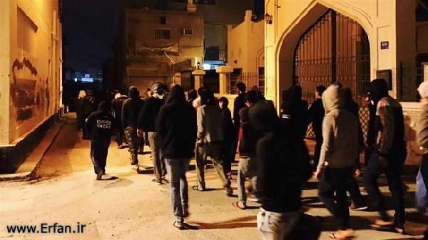 Protest in Bahrain against Al Khalifah's crackdown on dissidents