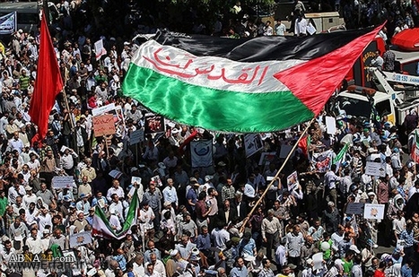 Unterdrückung der palästinensischen beim al-Quds-Tag