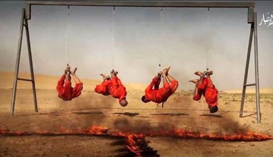من هو اول من ارتكب جريمة حرق الانسان في الاسلام 