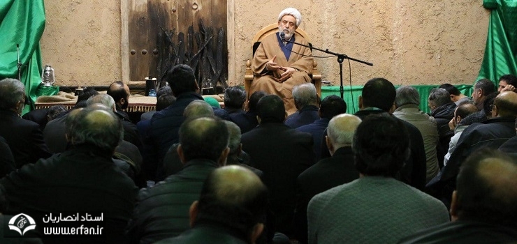 گزارش تصویری / سخنرانی استاد انصاریان در حسینیه محبان الزهرا(س) ایام فاطمیه