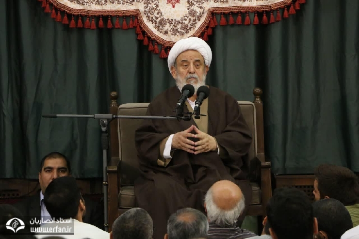 گزارش تصویری/ سخنرانی استاد انصاریان در حسینیه همدانی ها رمضان98