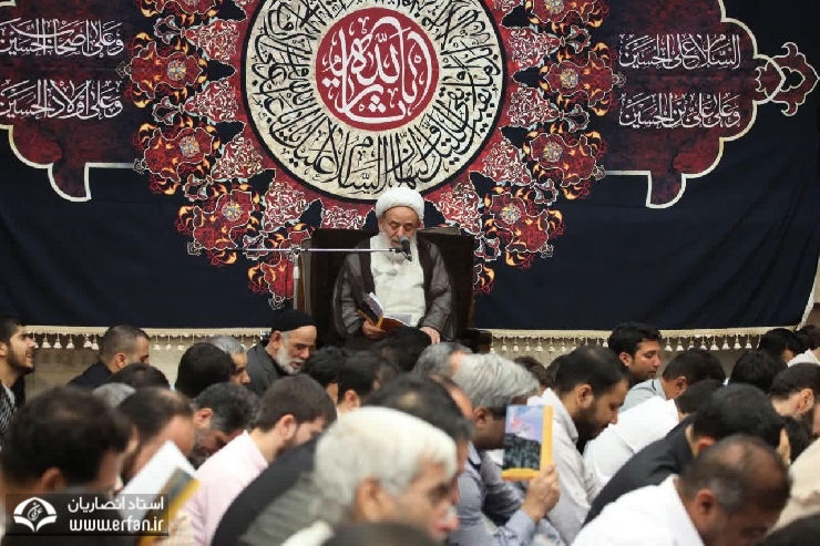 گزارش تصویری / مراسم دعای عرفه در حسینیه هدایت تهران
