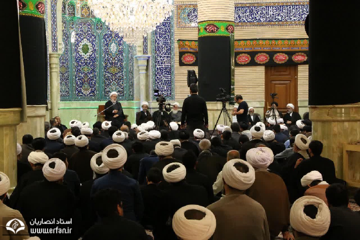 گزارش تصویری/مراسم روز شهادت امام حسن(ع) در مرکز فقهی ائمه اطهار(ع)